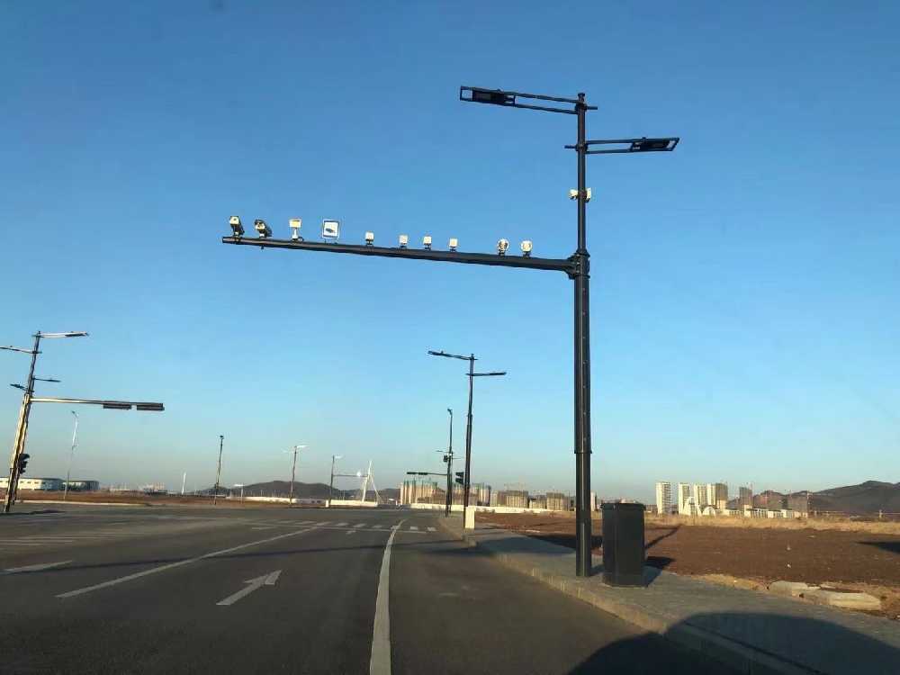 芒市黑龙江佳木斯综合路灯杆项目